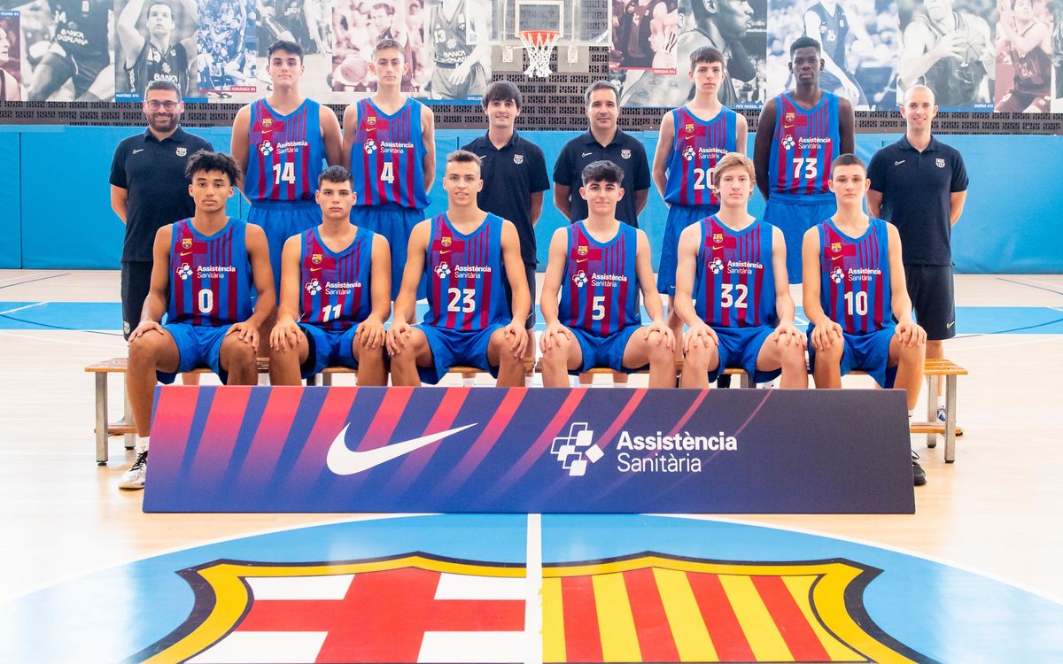 Plantilla Cadet A Bàsquet | Canal Oficial FC Barcelona