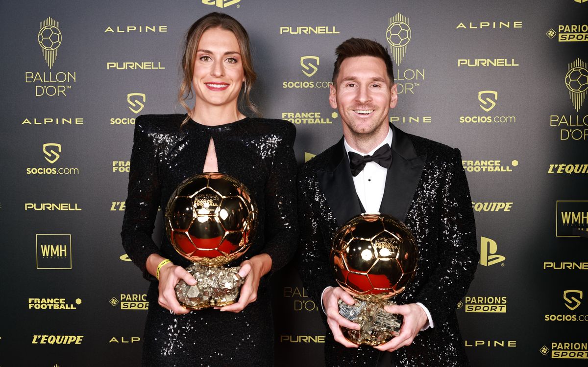 El Barça, primer club en guanyar la Pilota d’Or masculina i femenina