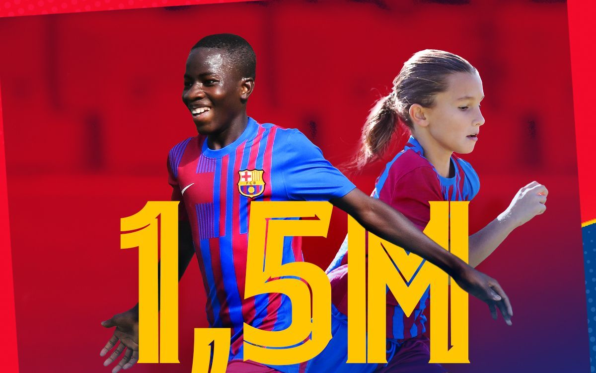 Barça Academy Instagram account surpasses one and a half million followers