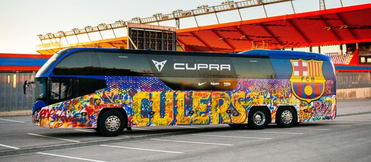 El Barça cuenta con un equipo muy especial para diseñar su nuevo bus