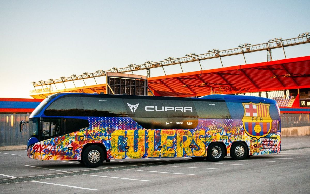 El Barça cuenta con un equipo muy especial para diseñar su nuevo bus