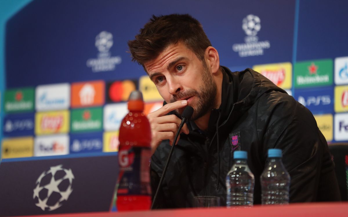 Piqué: 'We must go out with knives between our teeth'