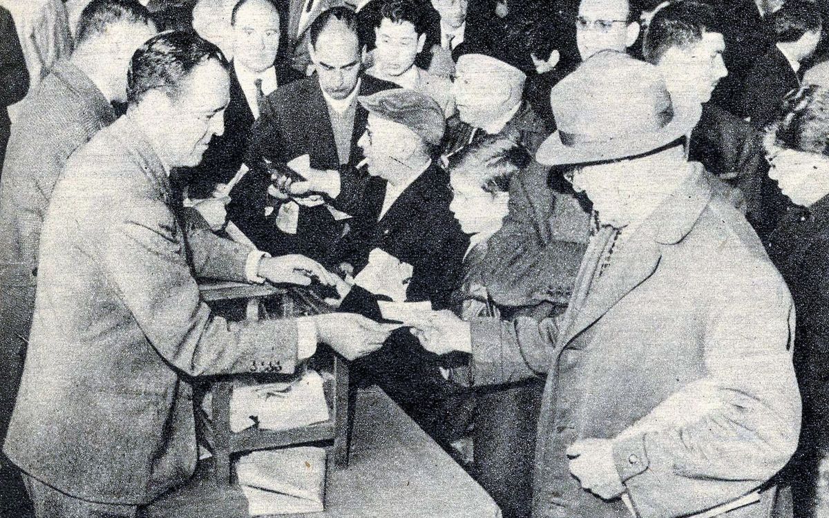 REFERENDUM 1961 (FOTO JUAN ANTONIO SÁENZ-GUERRERO)