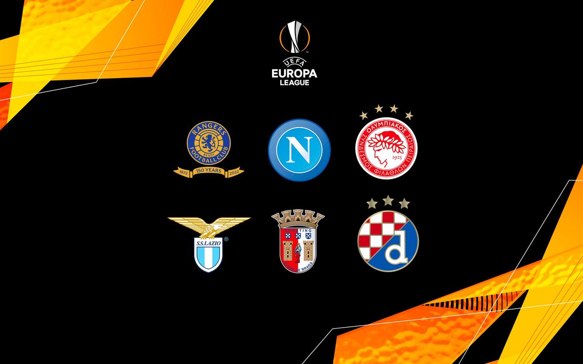 Six possible Europa League opponents