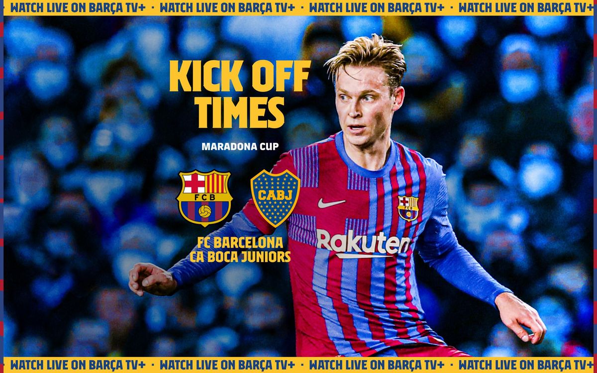 マラドーナカップ、 Barça TV+　で中継