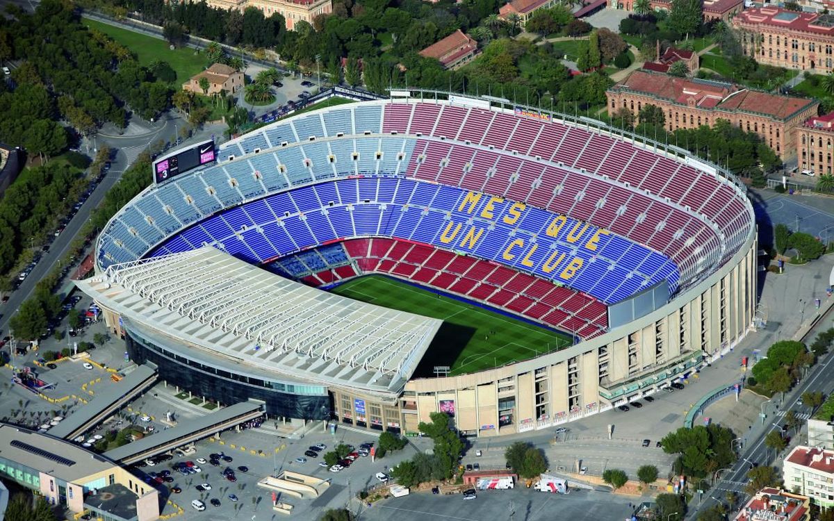 Football stadiums as a vehicle for Barca's progress