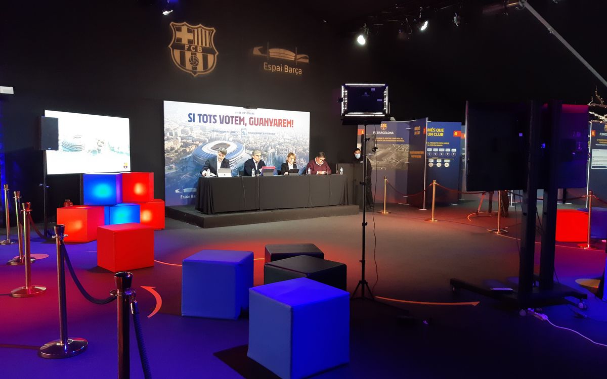 Más de 350 socios participan en las primeras sesiones virtuales informativas del Referéndum del Espai Barça