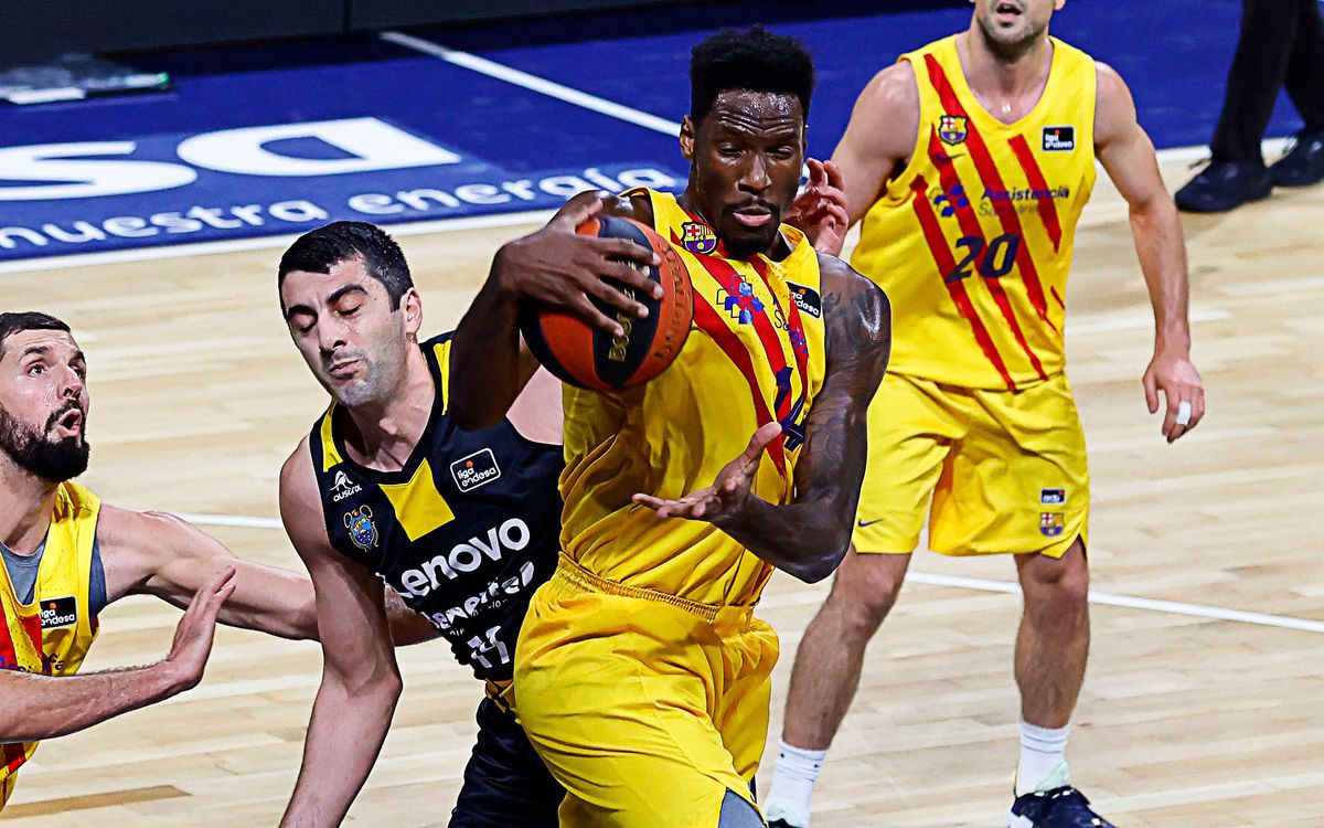 Lenovo Tenerife - Barça: Continúa la dinámica ganadora (60-75)