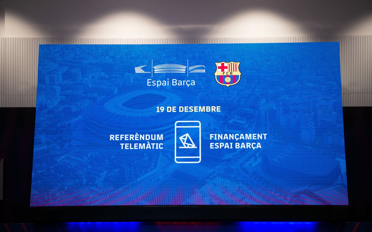 Així hem viscut la jornada històrica del referèndumdel sobre el finançament de l'Espai Barça
