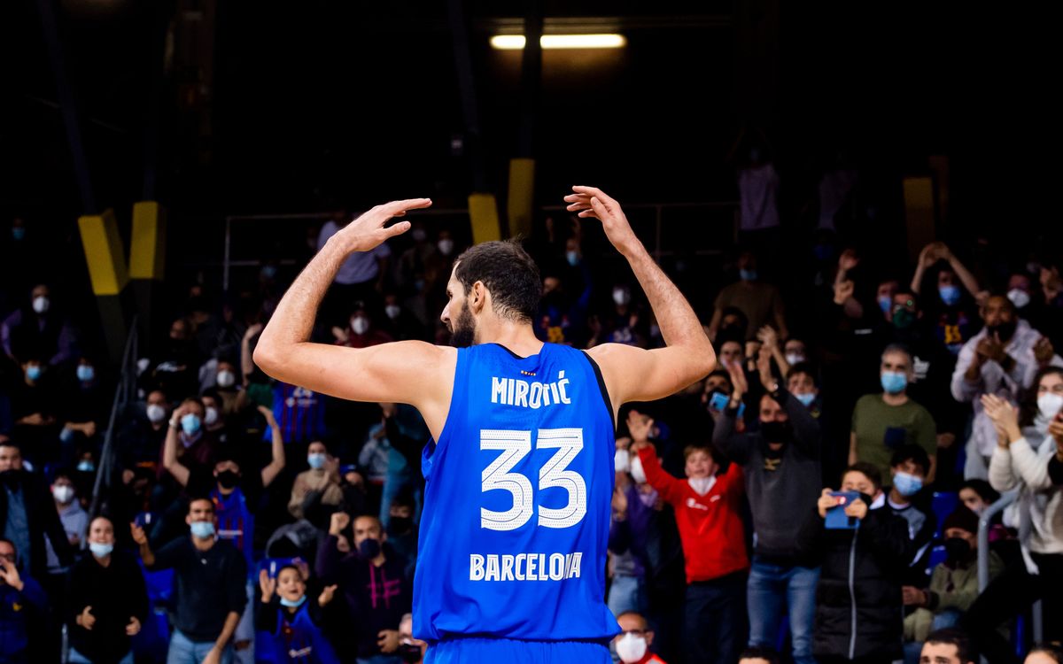 Barça - UNICS Kazan: Remontada épica en el Palau (111-109)