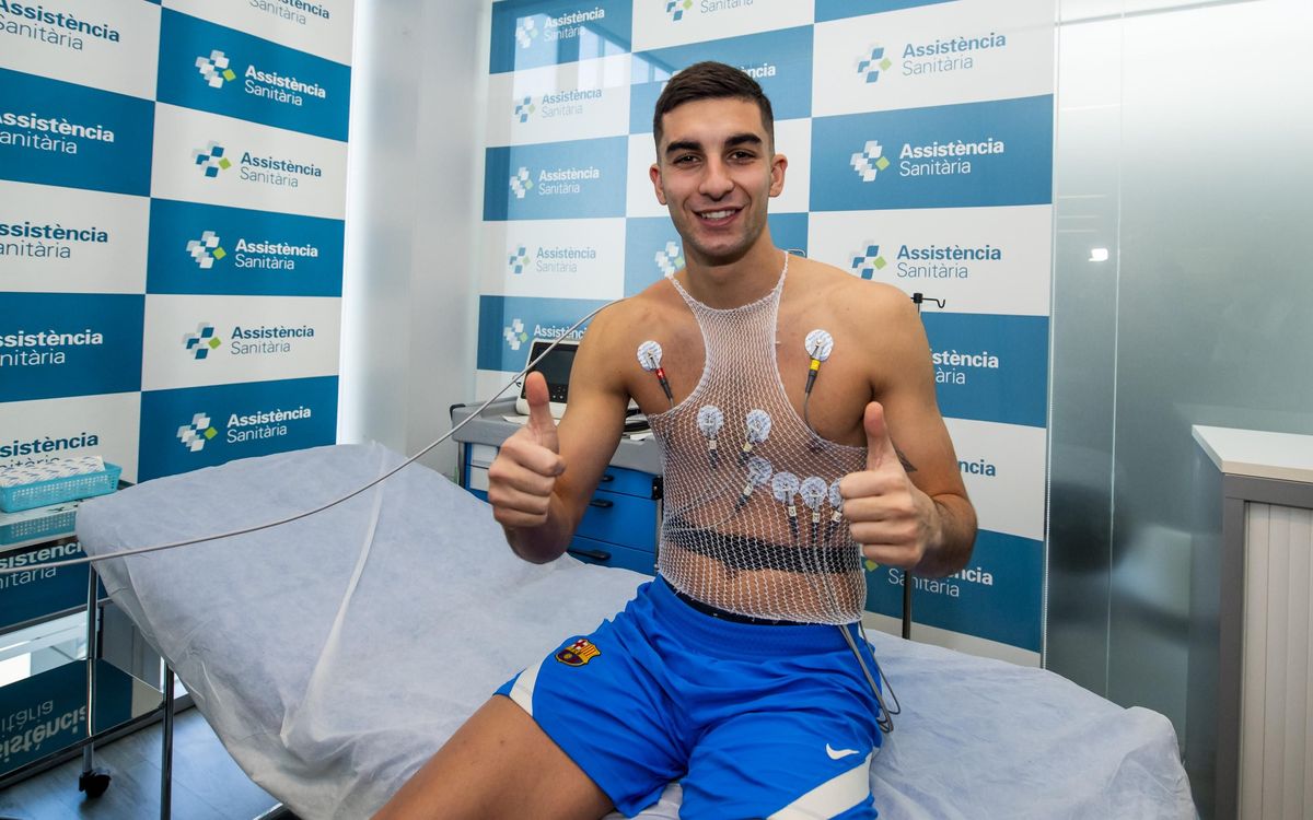 Ferran Torres on road to recovery from fractured foot