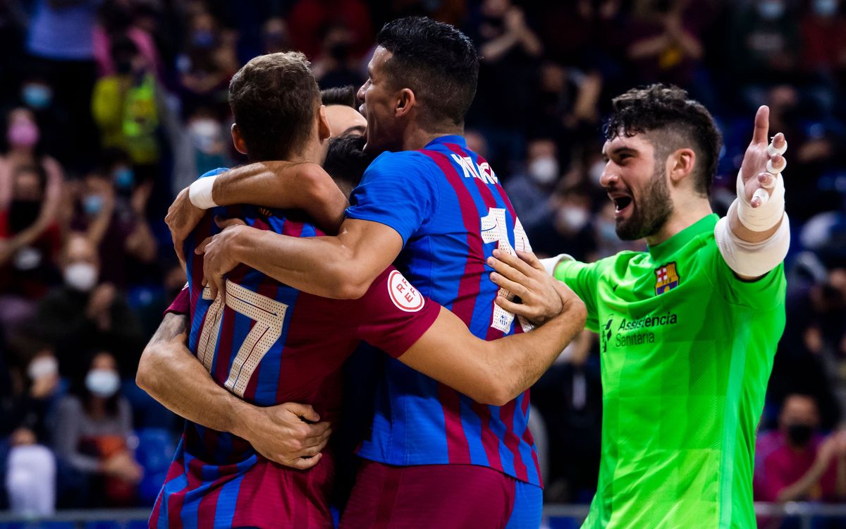 Barça 7-0 Aspil Ribera Navarra: Big win to end the year