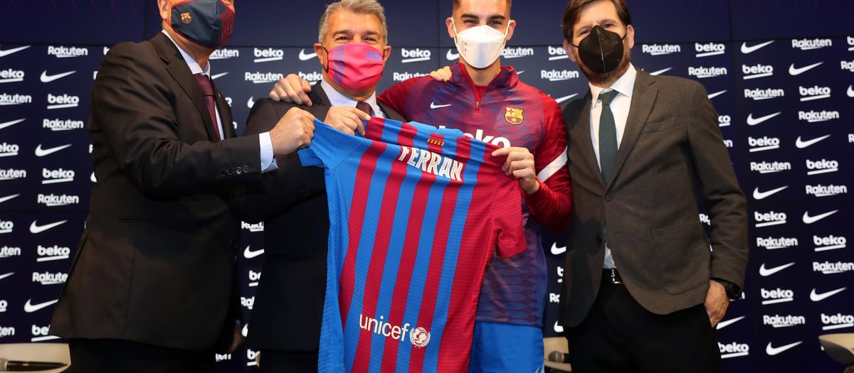 Ferran Torres: “Afronto este reto con ambición, humildad y muchas ganas”