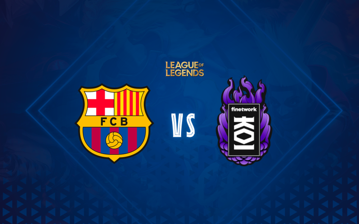 El Barça se estrena en la Superliga de League of Legends contra KOI