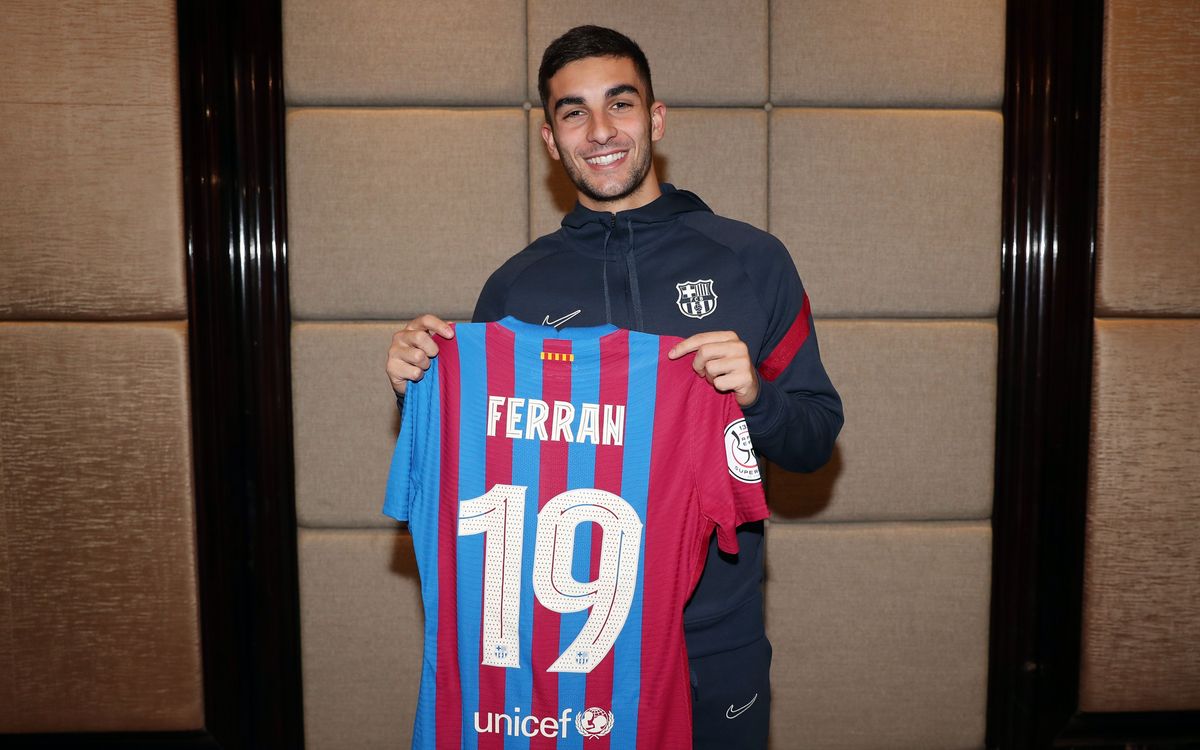 Ferran Torres, el nou '19' del Barça