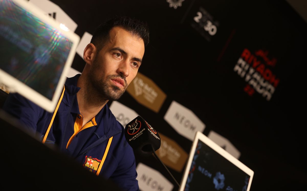 Sergio Busquets says Barça have to stick to their style