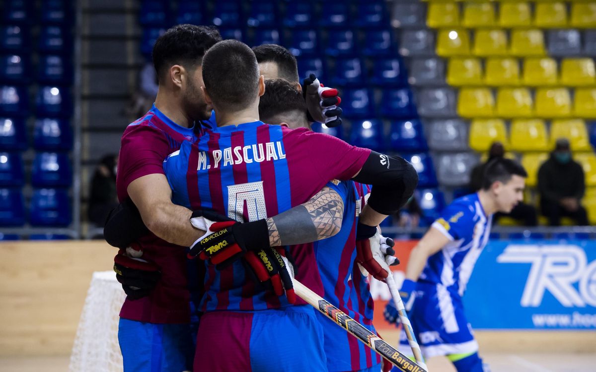 Barça - Voltregà: Victòria per saludar el 2022 (10-0)