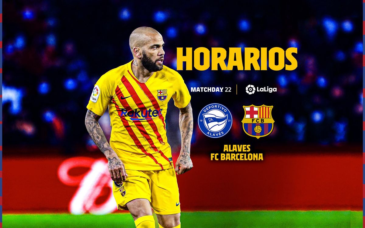 Cuándo y dónde ver el Alavés - FC Barcelona