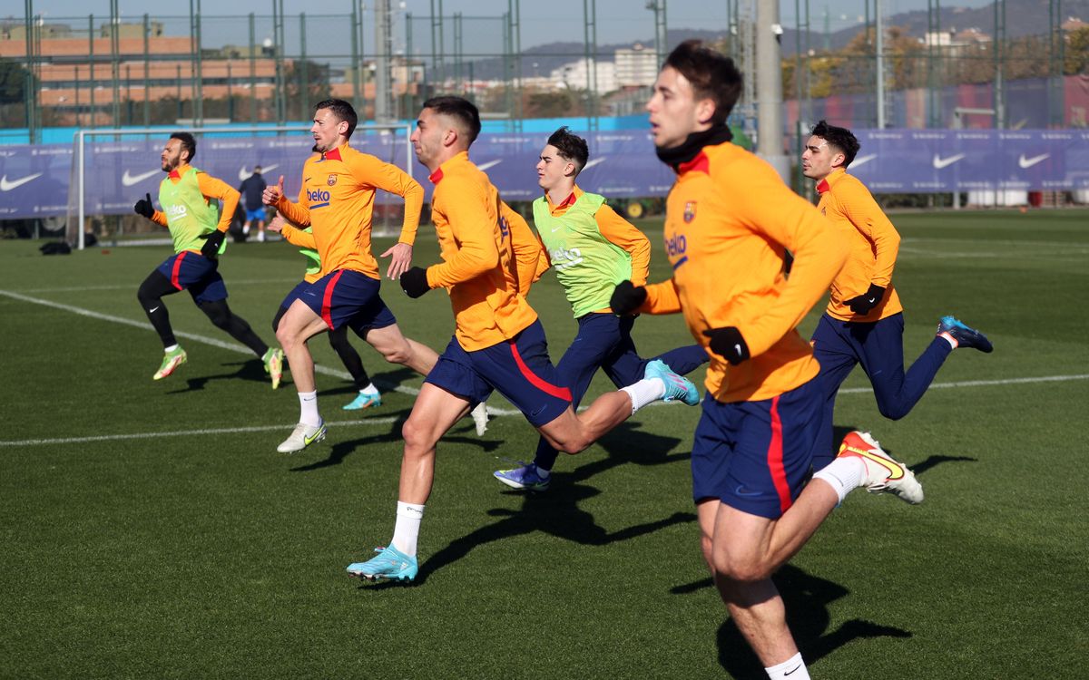 Another session at the Ciutat Esportiva