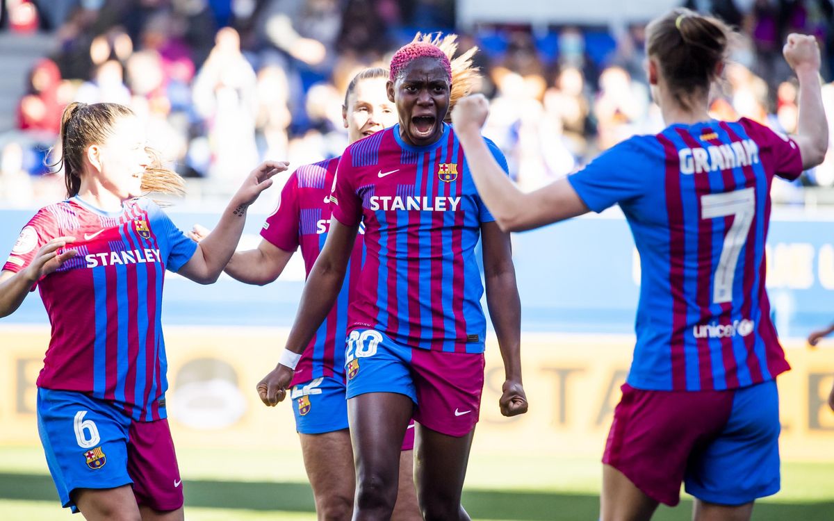 WOMEN: FC Barcelona 4-0 Betis: Oshoala hat-trick in spectacular win