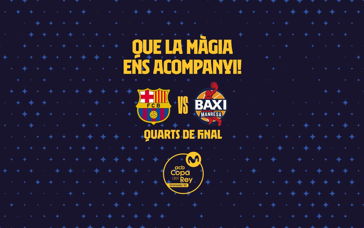 El BAXI Manresa, el rival del Barça en los cuartos de final de la Copa del Rey