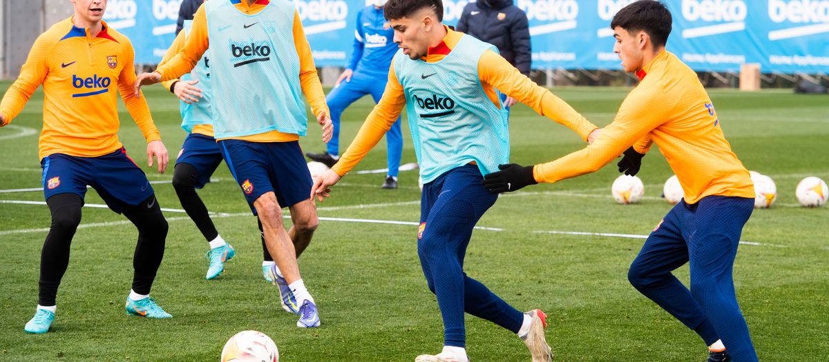 Friday training session in photos