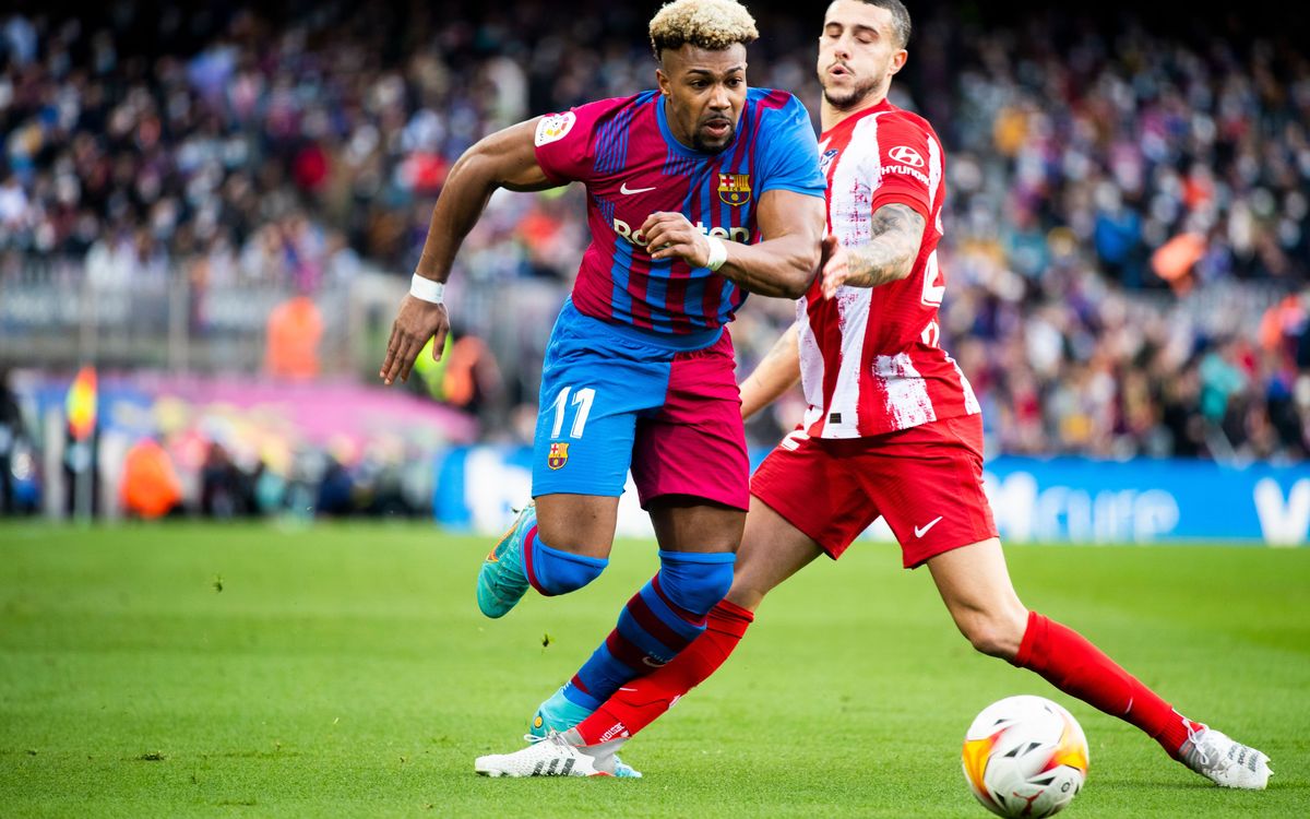 Adama Traoré redebuta amb el FC Barcelona