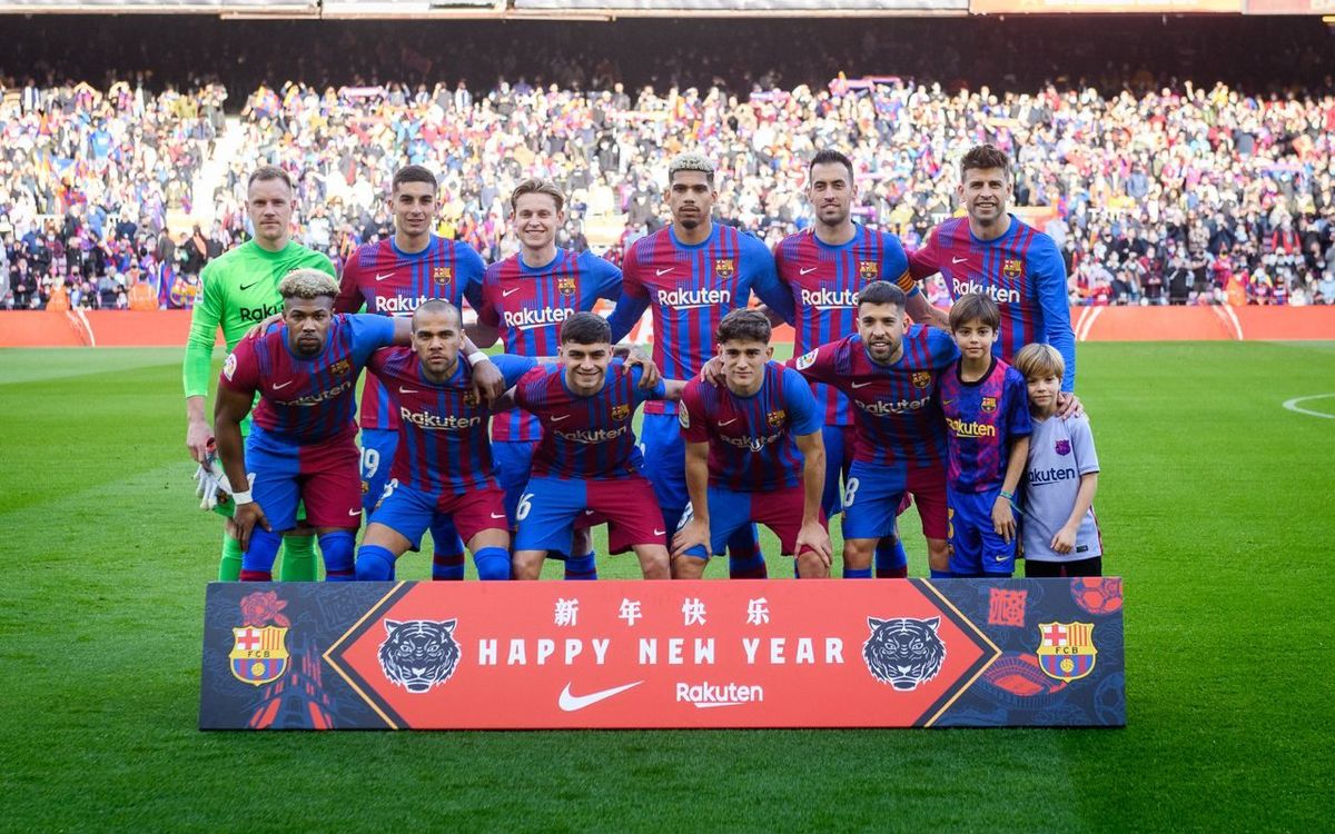 El Barça celebra el Año Nuevo Chino