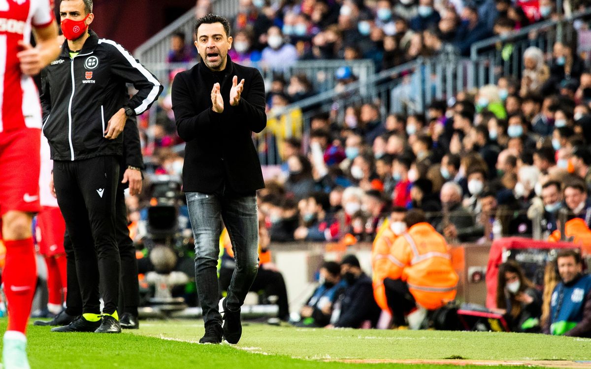 La proyección del Barça de Xavi