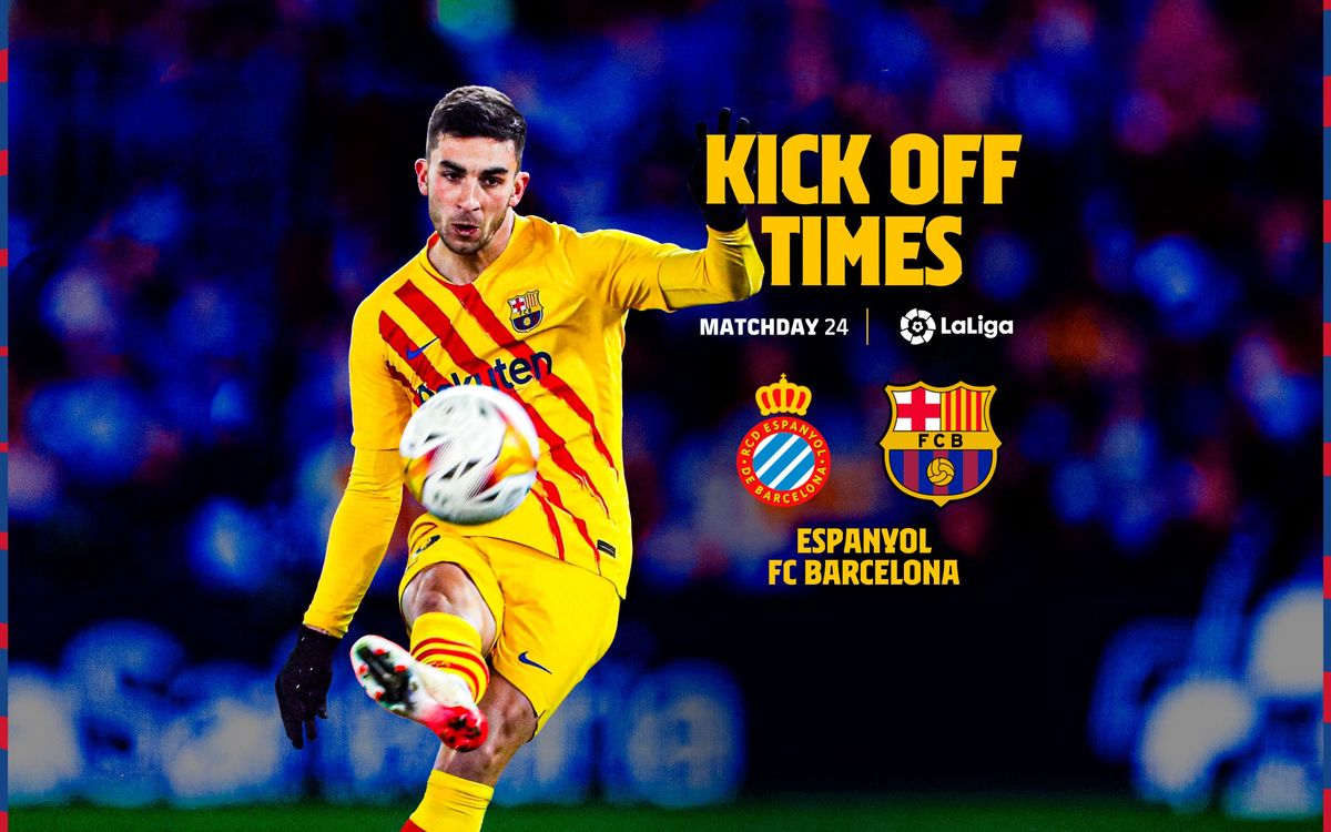 When and where to watch Espanyol v FC Barcelona