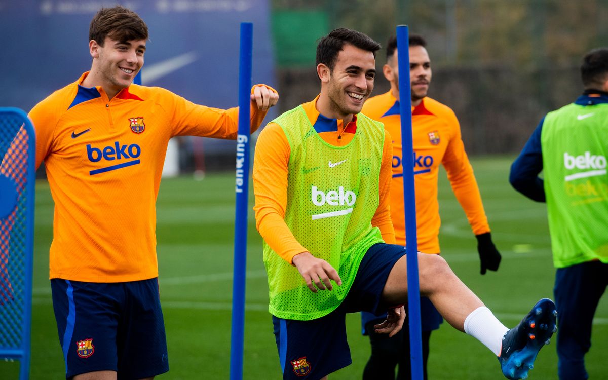 Eric Garcia, novedad en la convocatoria del derbi