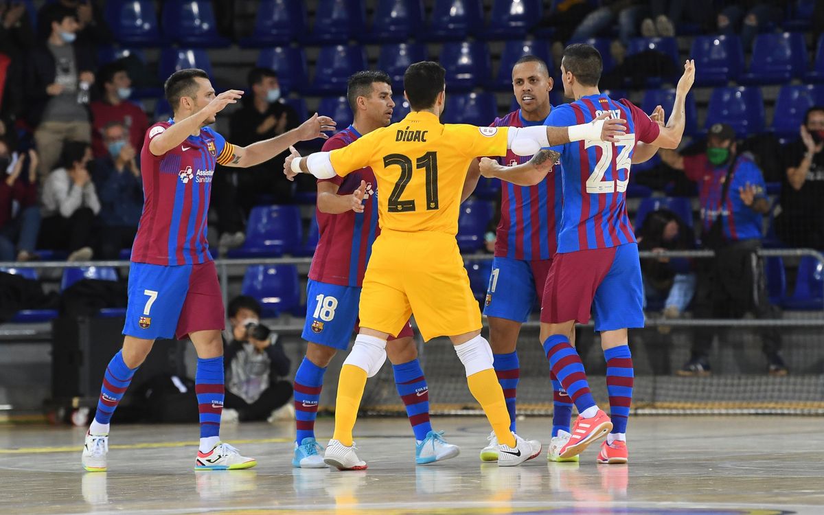 Barça – Jimbee Cartagena: La Liga vuelve con un empate (2-2)