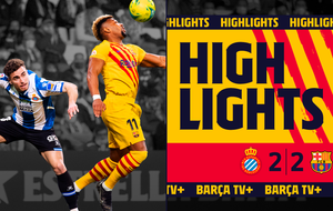 Arbitraje Trueno observación Espanyol - FC Barcelona | La Liga Jornada 24 - FC Barcelona