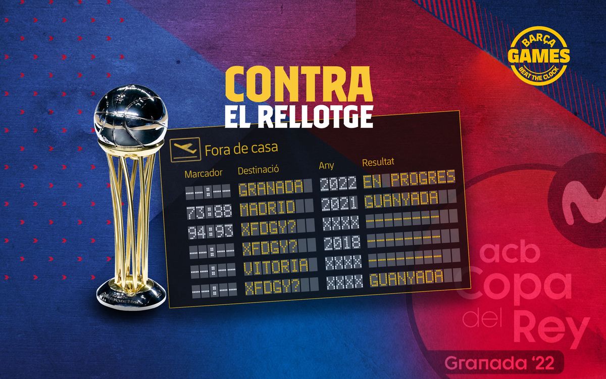 CONTRA EL RELLOTGE | Anomena les 10 ciutats on el Barça ha guanyat la Copa d'ençà que es juga en seu única