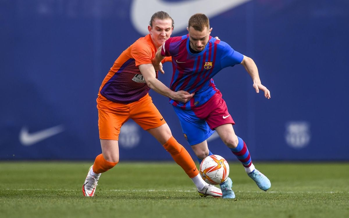 Partido de entrenamiento del Barça B y juveniles contra el SC YF Juventus Zúrich