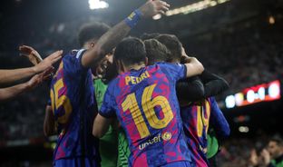 アイントラハト フランクフルト バルサのヨーロッパリーグベスト8の相手