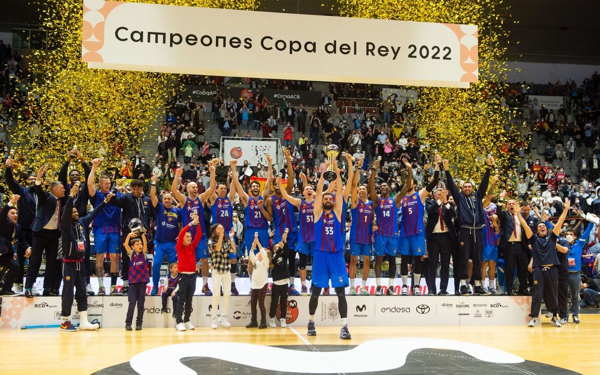Real Madrid 59-64 FC Barcelona: Cup champions!
