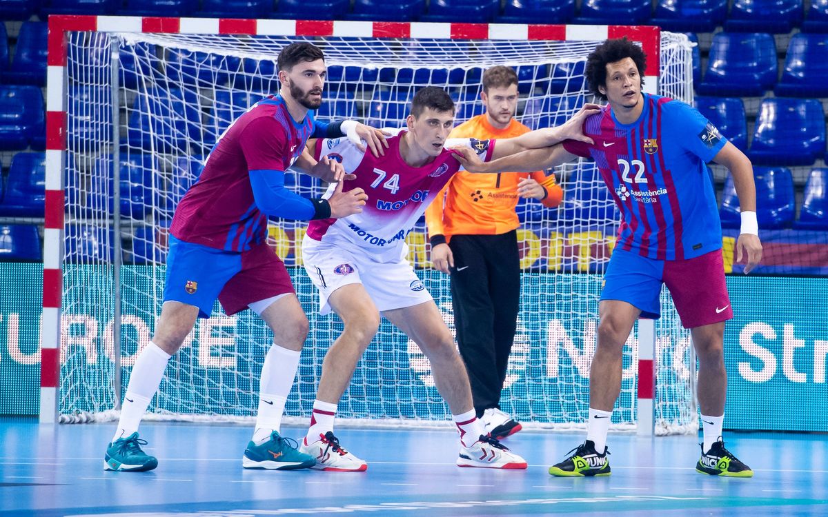 El partido HC Motor-Barça se jugará en Presov (Eslovaquia)