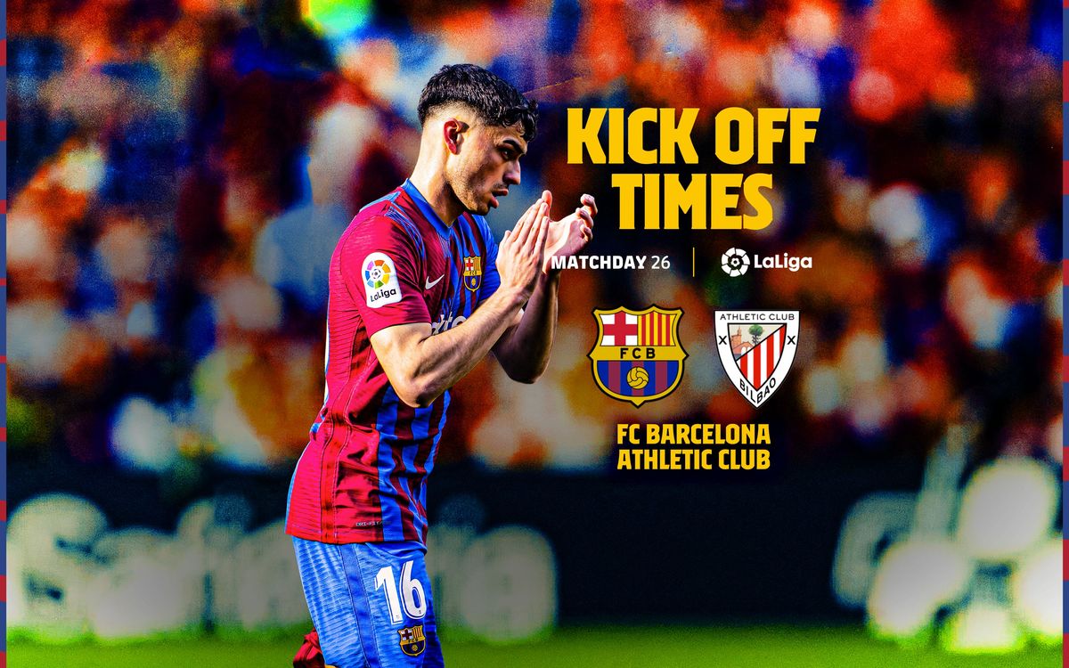 When and where to watch FC Barcelona v Athletic Club