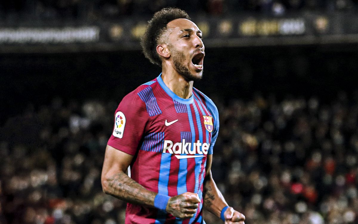 Aubameyang | 2021/2022 player page | Forward | FC Barcelona Official website