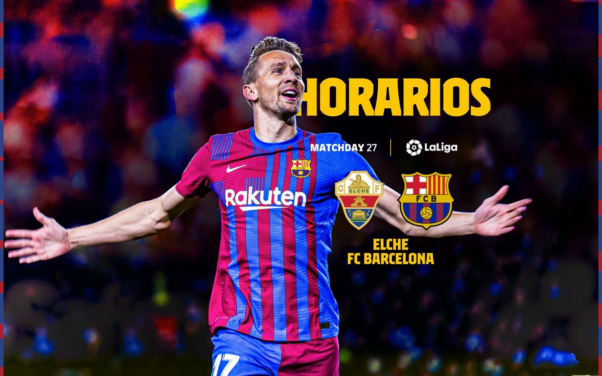 Cuándo y dónde ver el Elche - FC Barcelona