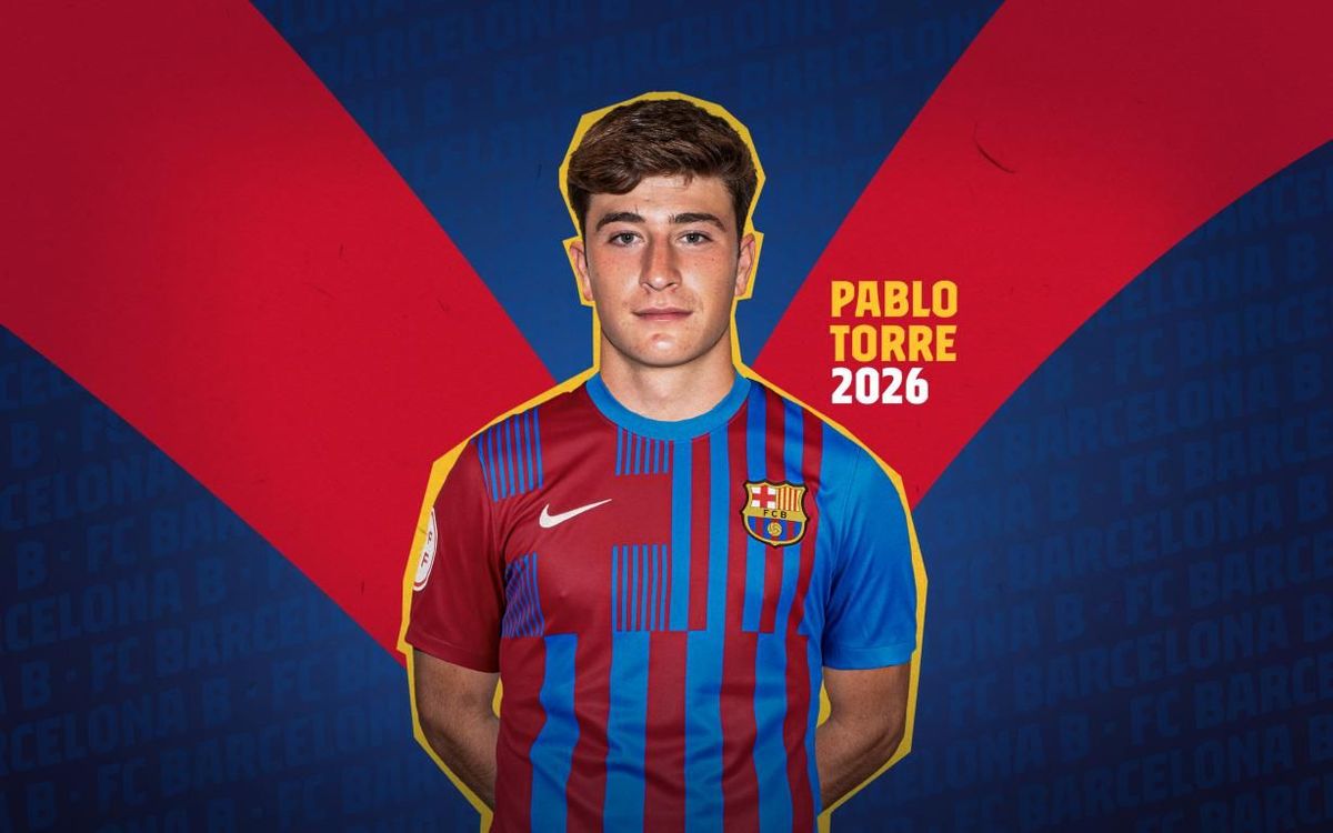 Acord per a la incorporació de Pablo Torre al Barça B