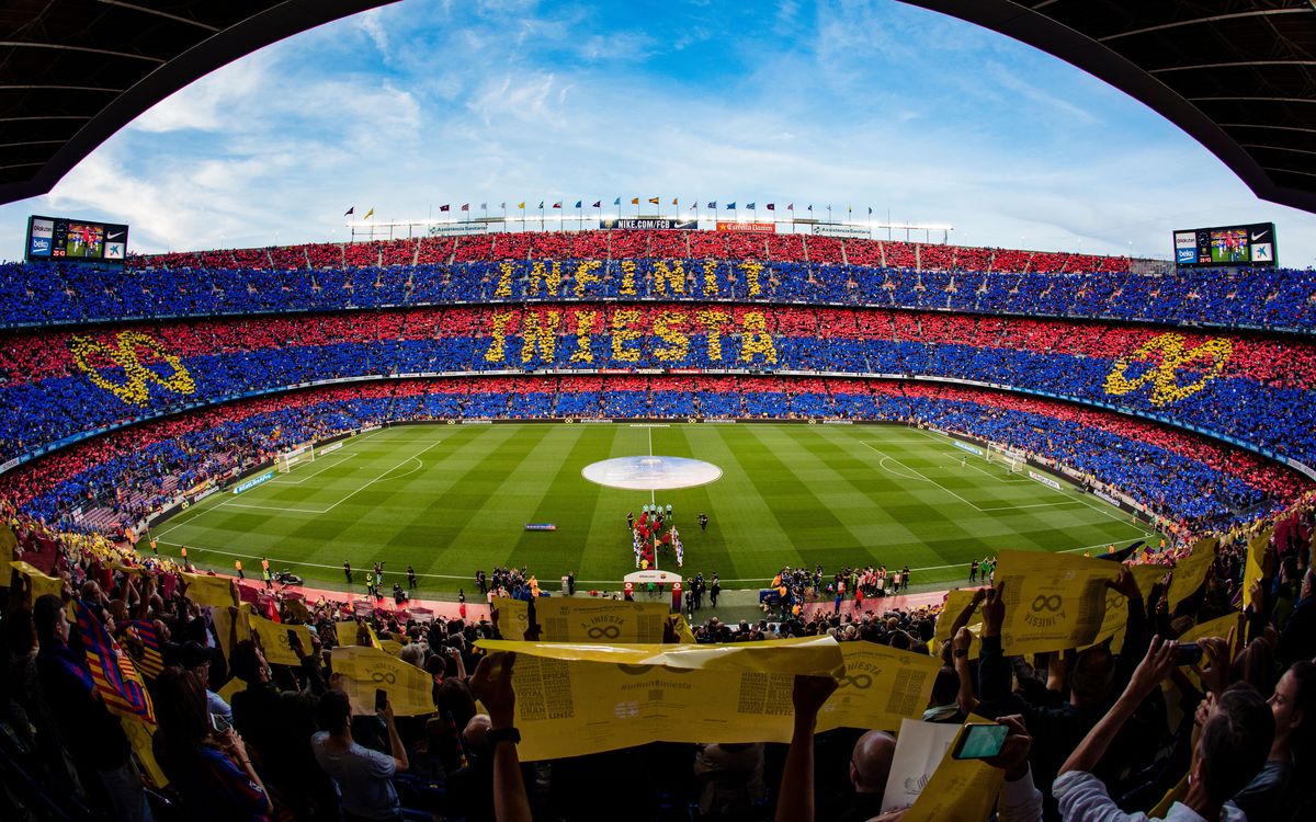 30 años desde el primer mosaico en el Camp Nou