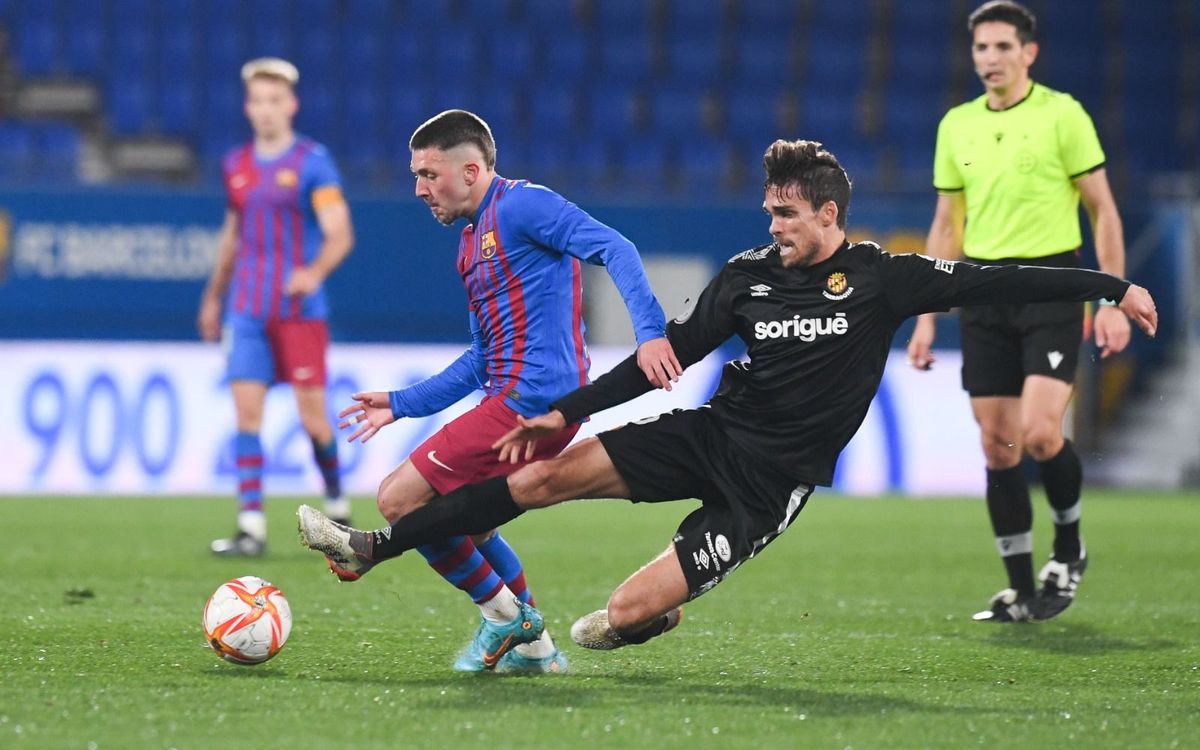 Barça B – Gimnàstic de Tarragona: Desfeta al Johan Cruyff (0-2)
