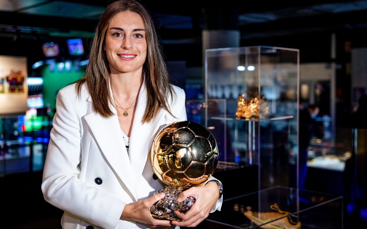 Alexia's Ballon d'Or now in the Museum