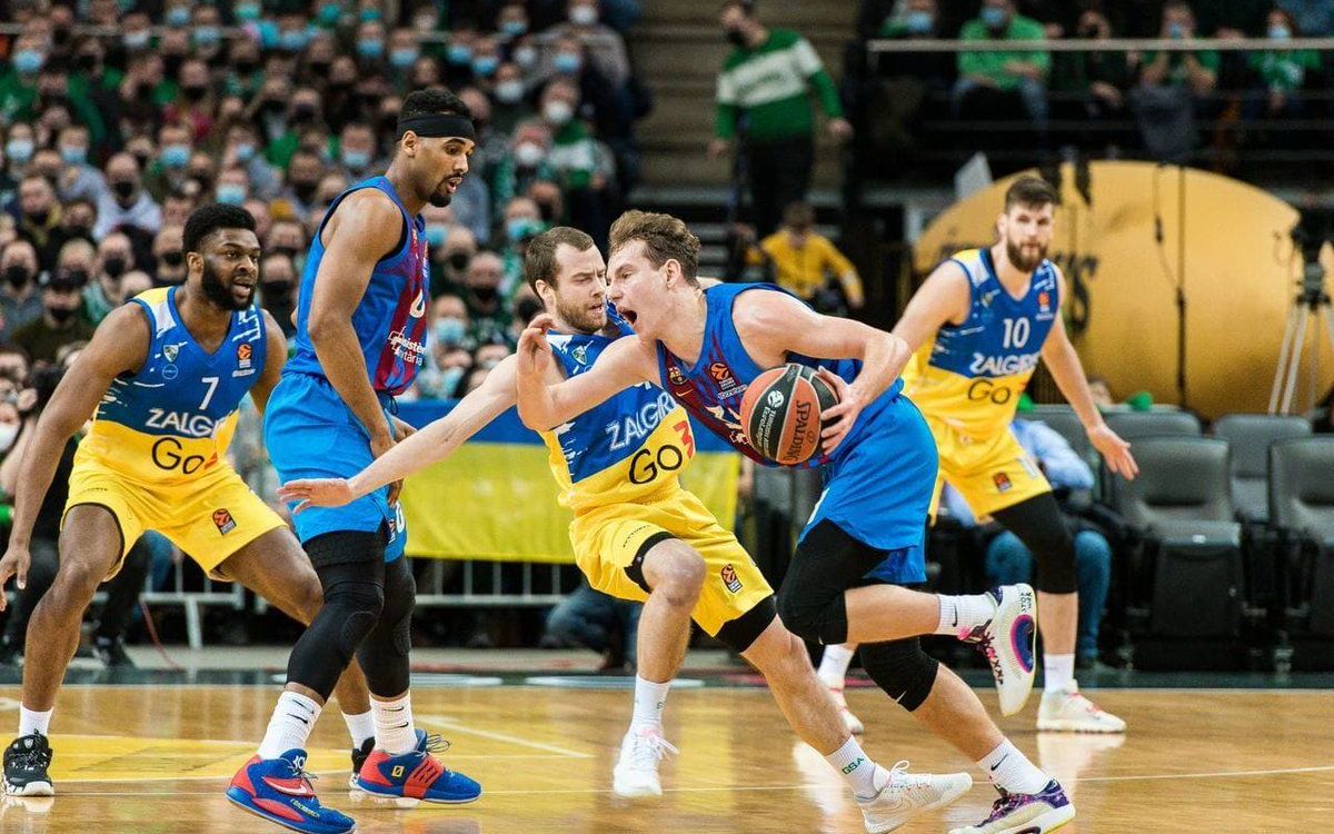 Zalgiris Kaunas 9184 Barça Game slips away in fourth quarter