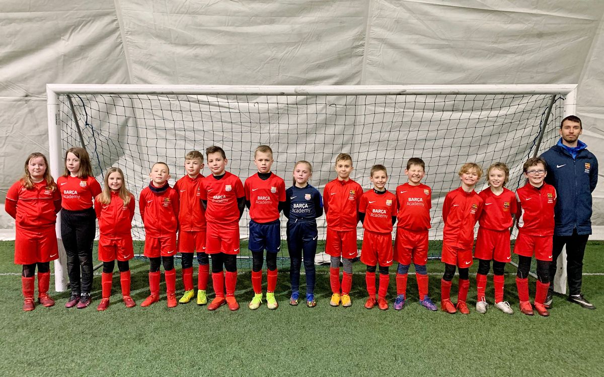 Barça Academy Warsaw supporting Ukrainian refugees