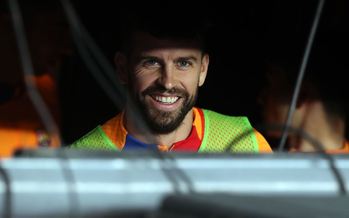 Gerard Piqué: 'We're enjoying it and so are the fans'