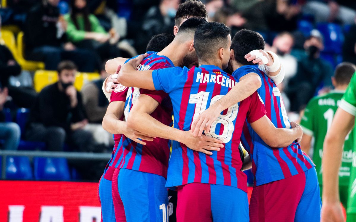 Barça - Osasuna Magna: Se reencuentran con la victoria en el Palau (6-1)