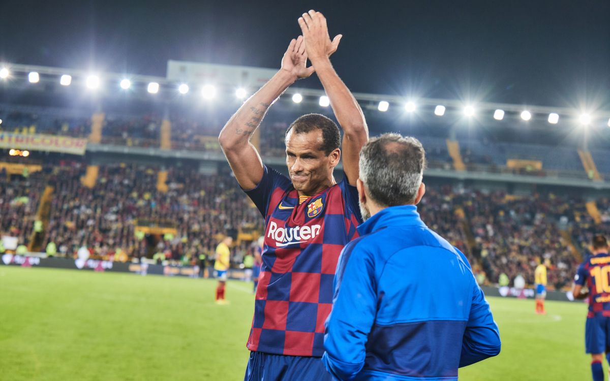 Rivaldo late addition to Barça Legends squad for Anfield